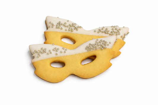 Purim Mask Cookies