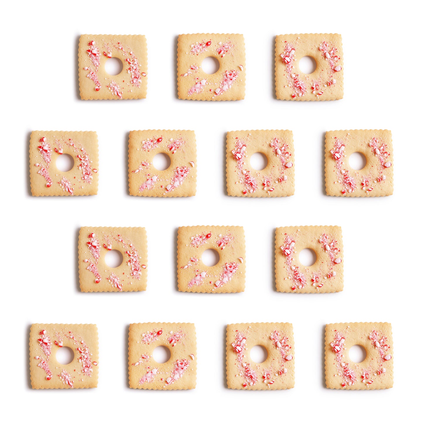 Peppermint Cookie Stack