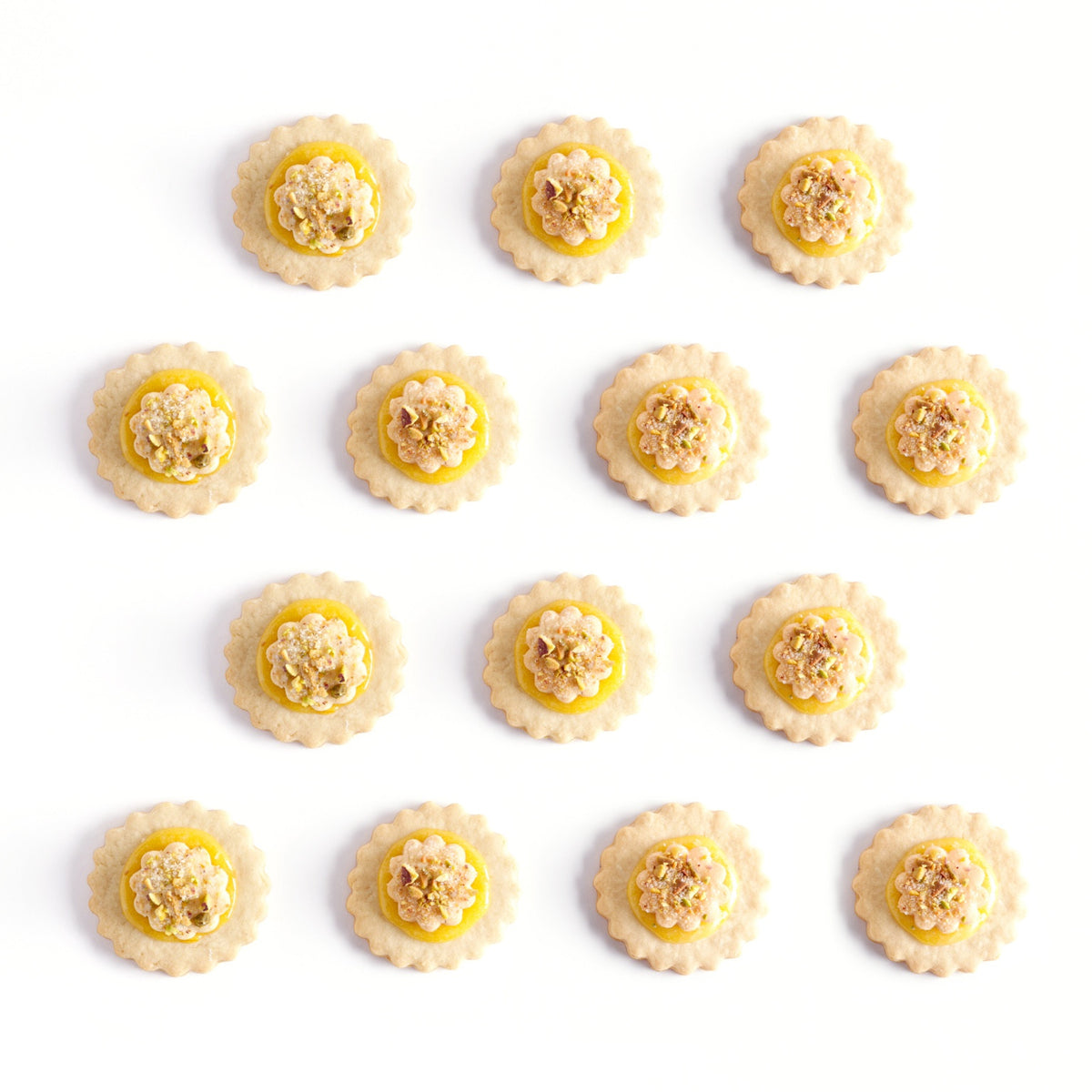 Duo lemon cookies